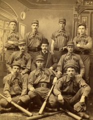 Baseball Team, 1889, Henry Hill Collection-6, p214