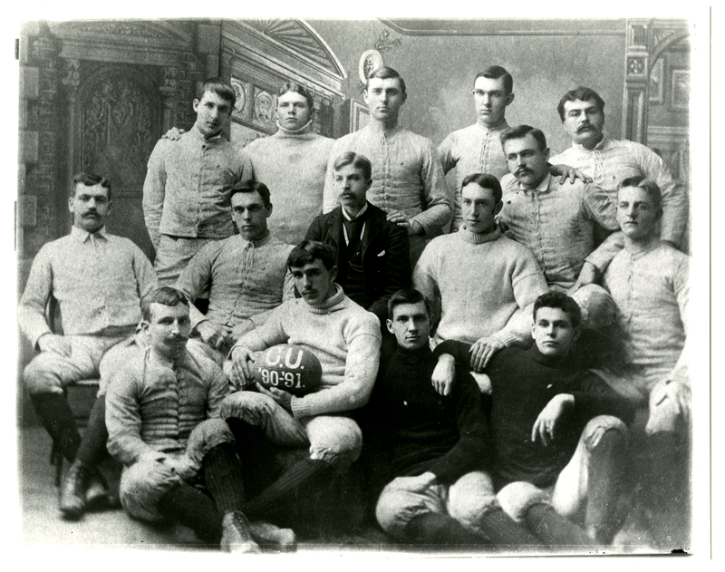 First Football Squad, 1890, Sports-12, p239