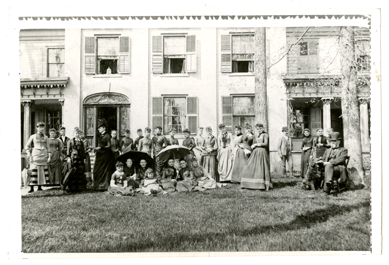 Hamilton Female Seminary c.1890, Hamilton History 9a, p210