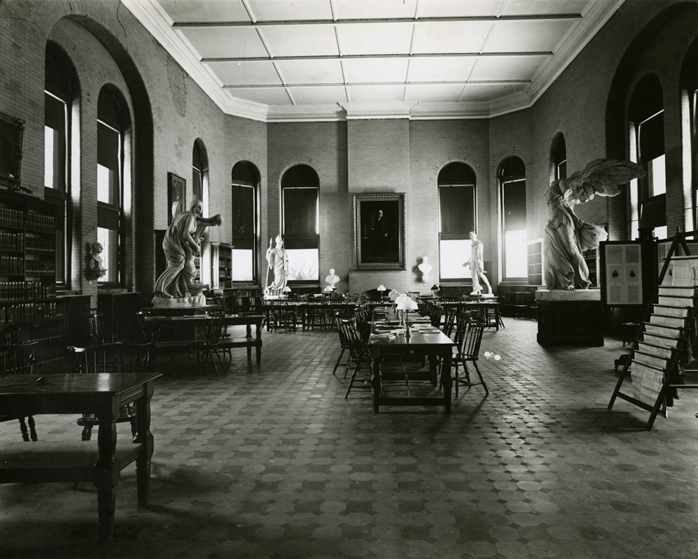 Old Library Reading Room, A1000-13 Folder 2, p185