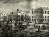 East, West, and Alumni Halls, 1867, A1000-25, Campus 1872, p153